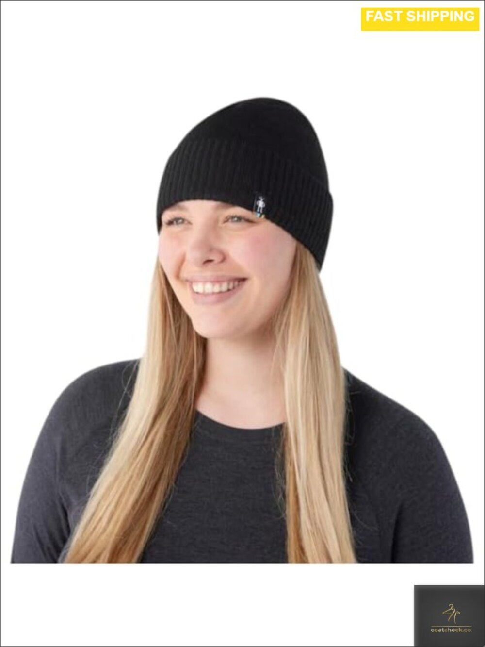 Fleece Lined Beanie Merino Wool Blend Warm Winter Hat Unisex Adult